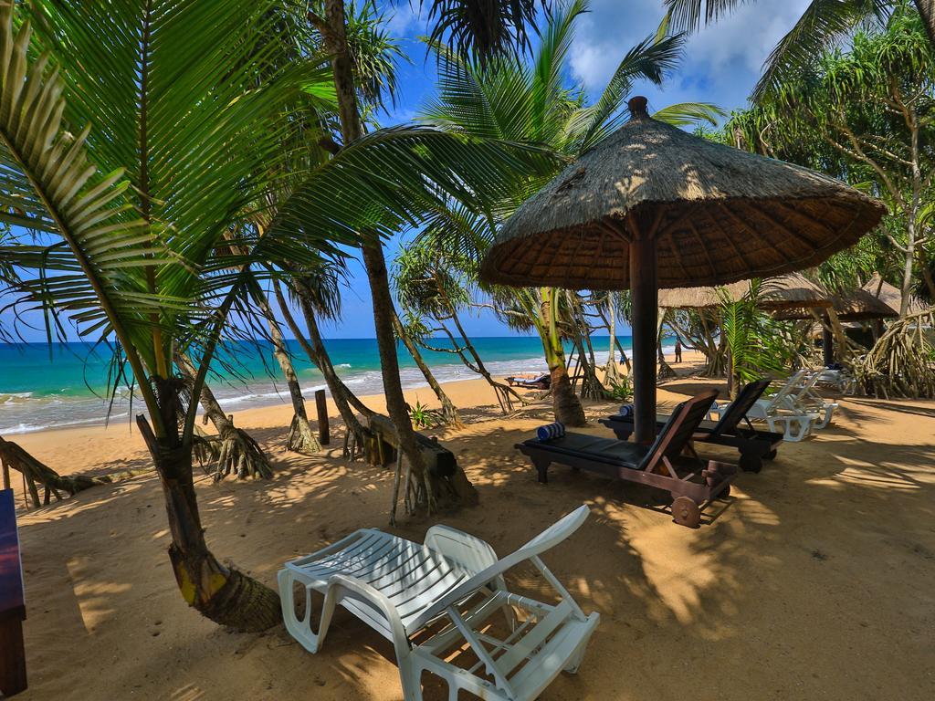 בנטוטה Thejan Beach Cabanas מראה חיצוני תמונה