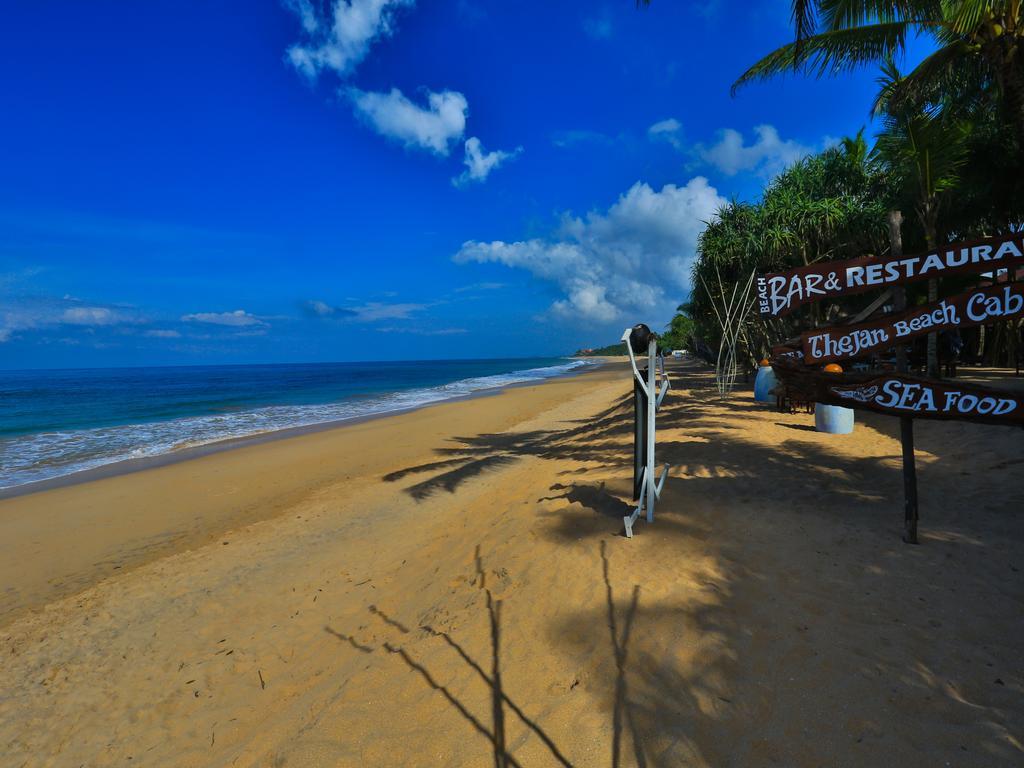 בנטוטה Thejan Beach Cabanas מראה חיצוני תמונה